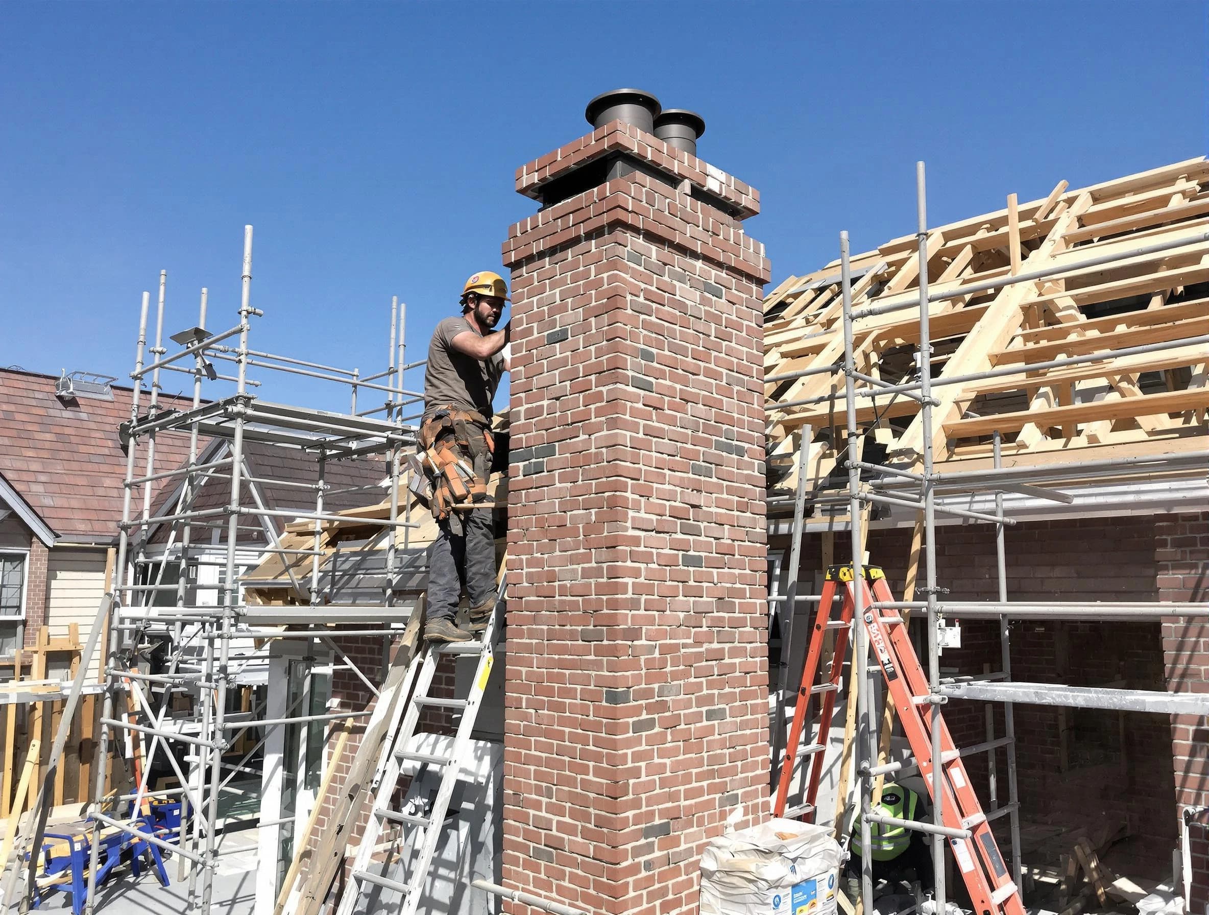 New chimney installation completed by Dallas Chimney Sweep in Dallas, GA
