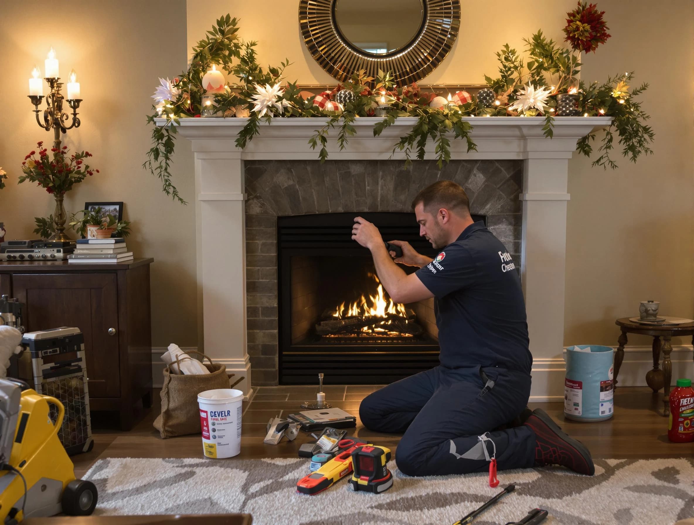 Dallas Chimney Sweep offering fireplace maintenance services in Dallas, GA